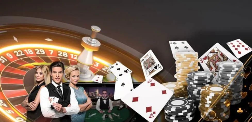 Dice and playing cards symbolizing fb777 fair play and RNG certification.