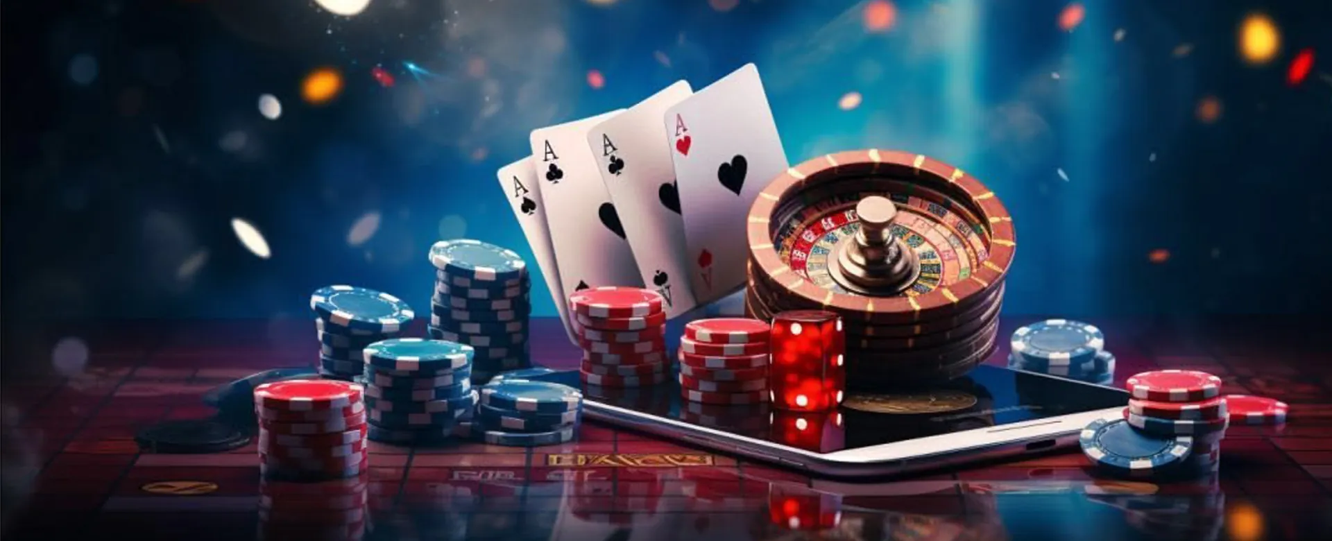 TG777 Blog hero image featuring vibrant online casino gaming elements and the TG777 logo