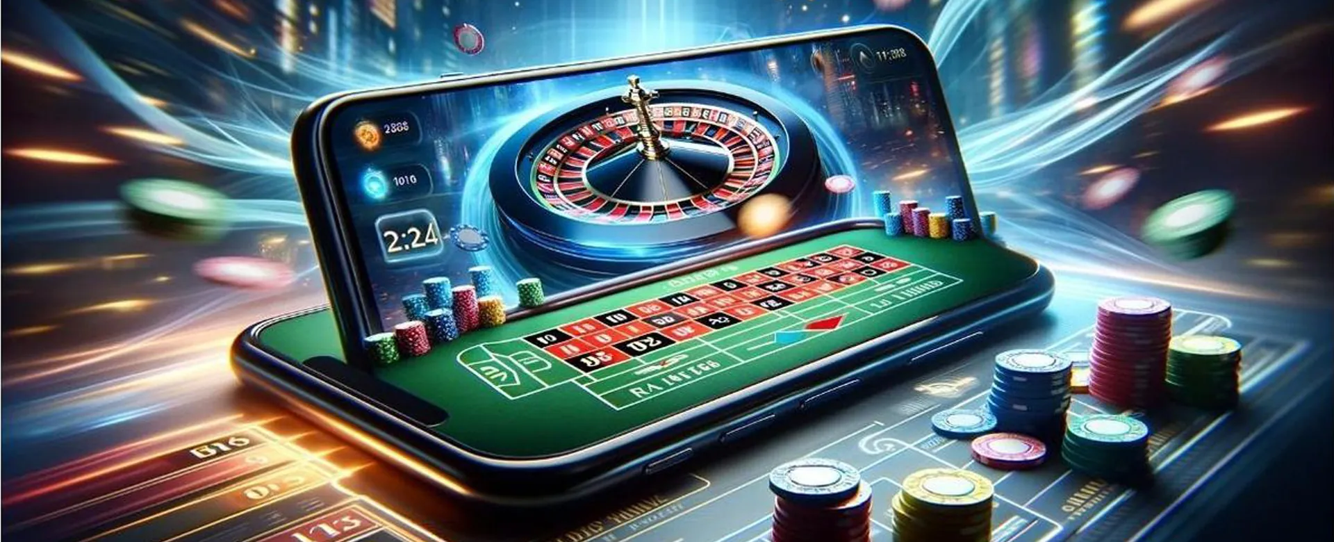TG777 Casino Games Hero Image: Golden chips and digital interface showcasing online casino action in the Philippines.