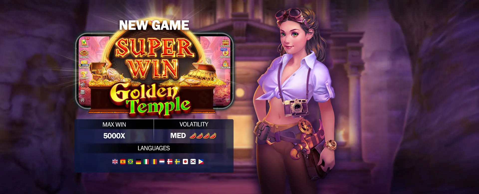 TG777 Login interface with golden elements